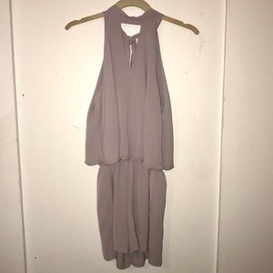 Mauve Flowy Romper